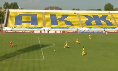 Видеообзор матча Кубка Казахстана «Акжайык» — «Астана» 3:0