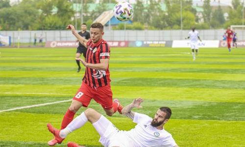«Ордабасы» и «Кызыл-Жар СК» выявили победителя в матче с удалением вратаря на третьей минуте