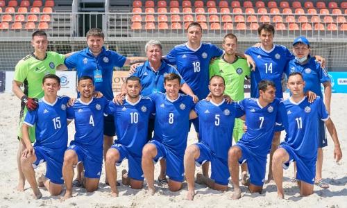 Сборная Казахстана по пляжному футболу завоевала «бронзу» Евролиги