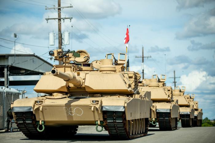 НАТО перебросит 250 танков Abrams поближе к границам с Украиной и Беларусью