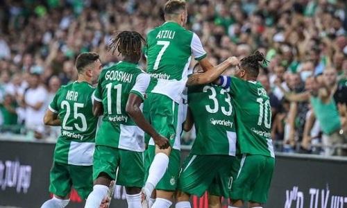 «Маккаби» после поражения «Кайрату» забил семь голов в матче Лиги Европы