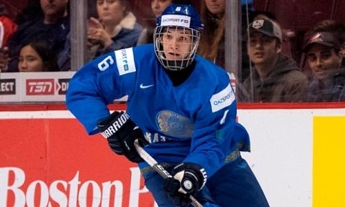 Появились первые фото казахстанского хоккеиста в форме клуба НХЛ