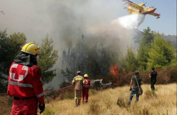 Пожары на севере Афин вышли из-под контроля, в Греции эвакуируют тысячи людей
