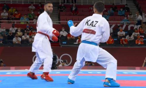 Казахстанский каратист победил двукратного чемпиона мира на Олимпиаде-2020