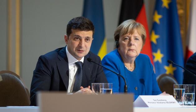 Зеленский и Меркель обсудят гарантии безопасности Украины в связи с проектом 