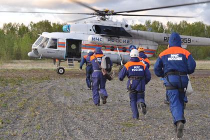 Вертолет Ми-8 с 16 людьми упал в Кроноцком заповеднике на Камчатке