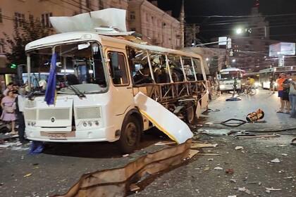 Названа причина взрыва автобуса в Воронеже