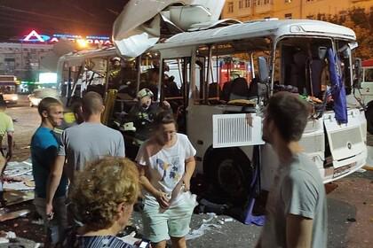 Водитель взорвавшегося в Воронеже автобуса рассказал о произошедшем