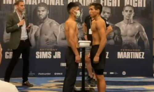 Казахстанский боксер прошел взвешивание перед возвращением на ринг спустя четыре года