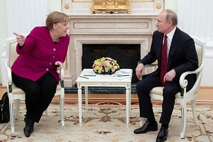 В Кремле рассказали о повестке переговоров Путина и Меркель