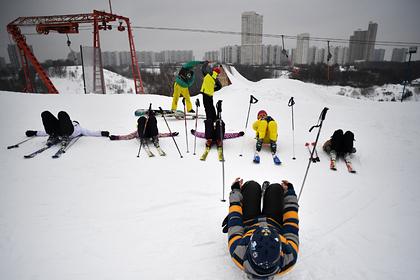 В Москве откроют новые горнолыжные трассы