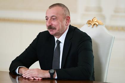 Алиев обвинил Армению в отсутствии ответа на мирный договор с Азербайджаном