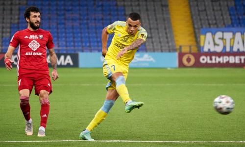 Два игрока «Астаны» не сыграют против «Актобе» в Кубке Казахстана