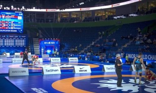 Казахстанский борец сразится за «бронзу» юниорского чемпионата мира