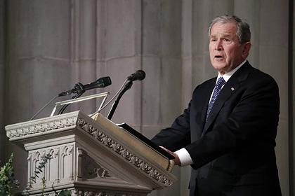 Джордж Буш обратился к воевавшим в Афганистане американским военным