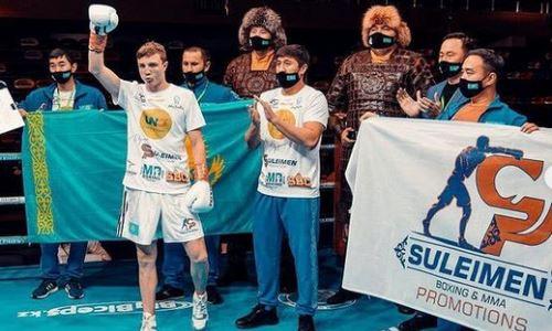 Казахстанский боксер блеснул навыками ухода от ударов. Видео