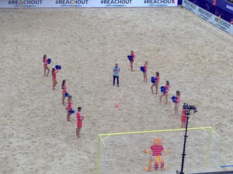 В Москве стартовал чемпионат мира по пляжному футболу