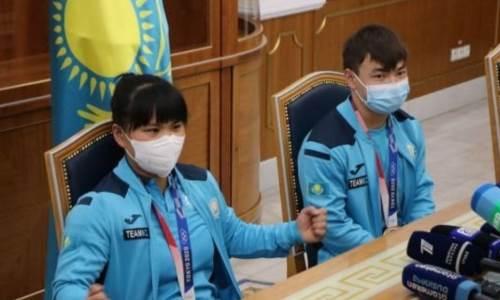 Казахстанские тяжелоатлеты Чиншанло и Сон отдадут свои премии за олимпийские медали на благотворительность