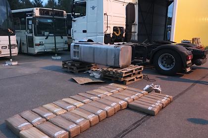 ФСБ нашла в польском грузовике на границе наркотики на 230 миллионов рублей