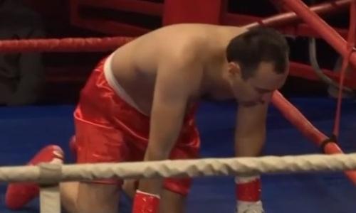 Видео нокаута, или Как 18-летний чемпион мира из Казахстана заставил узбека ползать по рингу