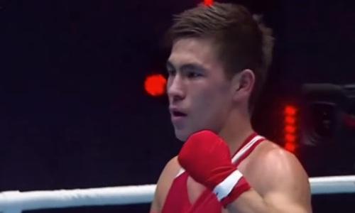 Казахстанский боксер проиграл первый раунд и на характере победил узбека