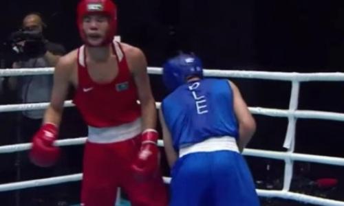 Видео нокдауна вице-чемпиона мира из Казахстана в дебютном бою МЧА-2021