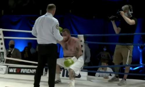 В США допустили применение казахстанским боксером грязного приема в бою за титул WBA