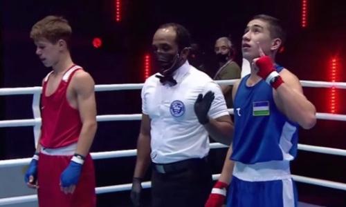 Двукратный чемпион Казахстана по боксу спорным решением проиграл узбеку