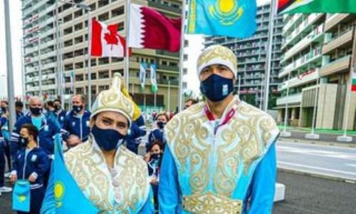 Казахстан принял участие в открытии Паралимпийских игр в Токио