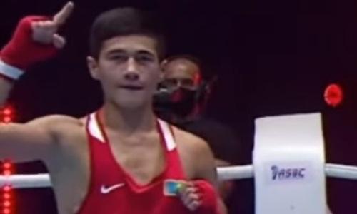 Казахстанский боксер стал героем дня на континентальном первенстве