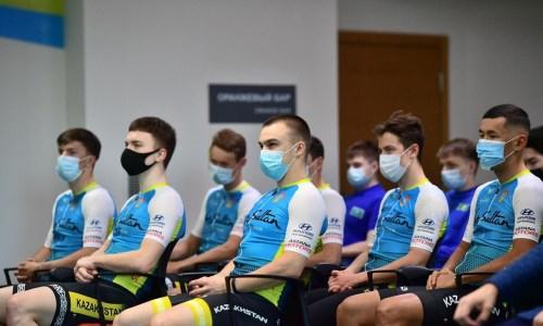 Казахстанская команда выступила на Гран-при по велоспорту на треке в Чехии