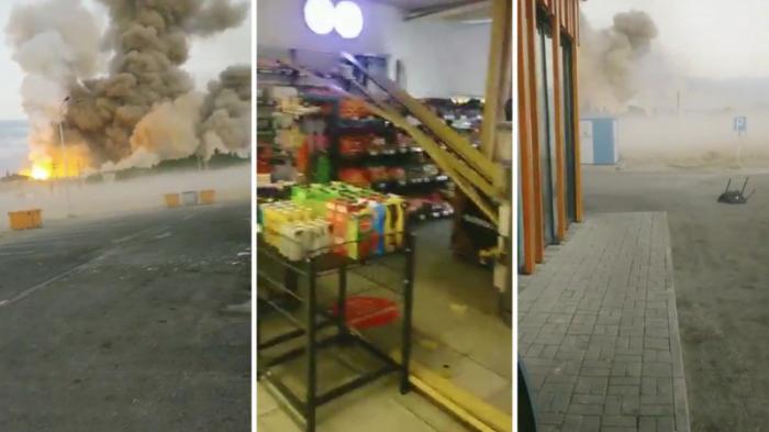 Магазин пострадал от взрывов возле Тараза. Появилось эмоциональное видео
                26 августа 2021, 23:34