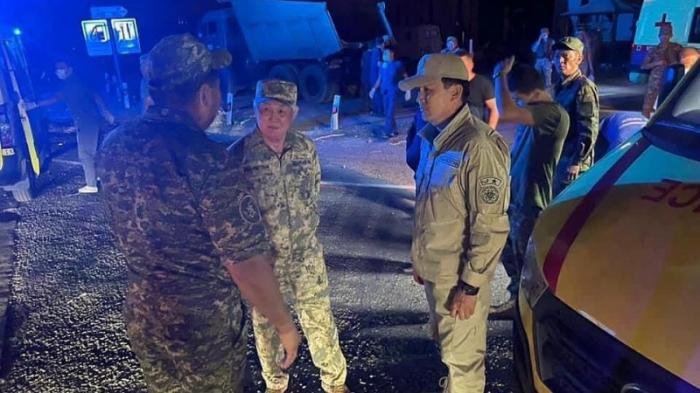 Ситуация полностью контролируется - Сапарбаев после взрывов на военном складе
                27 августа 2021, 07:23