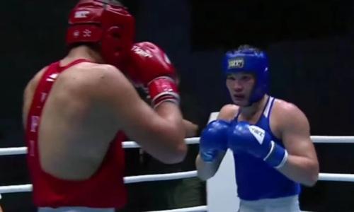 Казахстанский тяжеловес стал финалистом молодежного чемпионата Азии по боксу
