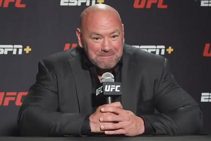 Глава UFC отреагировал на угрозу звезды YouTube отправить его в нокаут