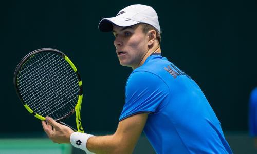 Казахстанский теннисист потерял 11 строк в рейтинге ATP