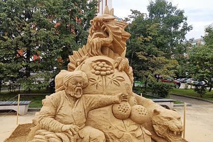 В Хабаровске завершился фестиваль песчаных скульптур