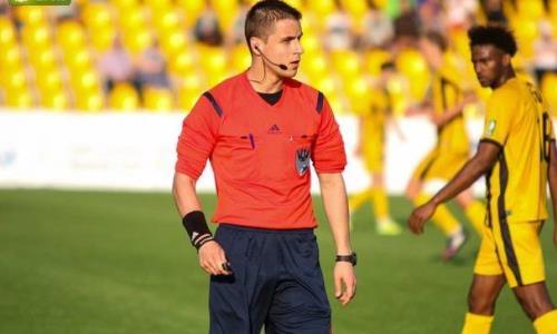 На матч Казахстан — Украина назначен арбитр, показавший в последних трех играх четыре красные карточки
