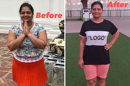 Женщина сбросила 19 килограммов за 12 недель и раскрыла четыре секрета похудения
