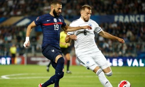 Громкой сенсацией завершился матч Франция — Босния и Герцеговина в группе Казахстана отбора на ЧМ-2022