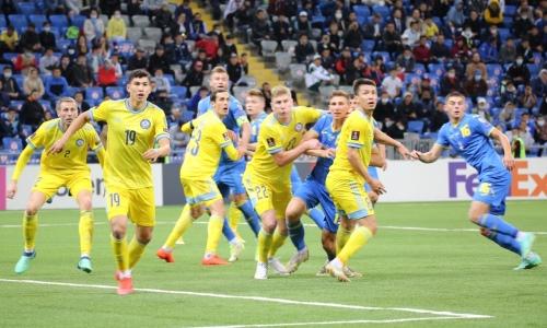 Назван худший игрок сборной Казахстана в домашнем матче против Украины