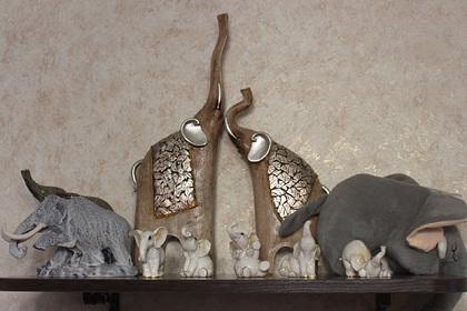 В квартире уссурийского актера нашли коллекцию слонов