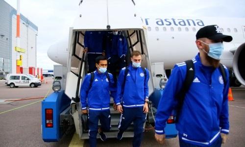 Сборная Казахстана прибыла в Финляндию на матч отбора ЧМ-2022. Фото и видео