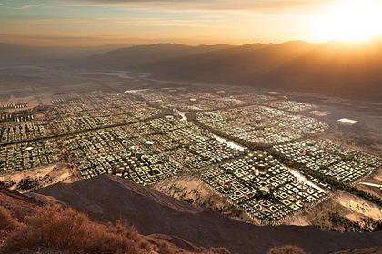 В США посреди пустыни построят город для миллионов человек