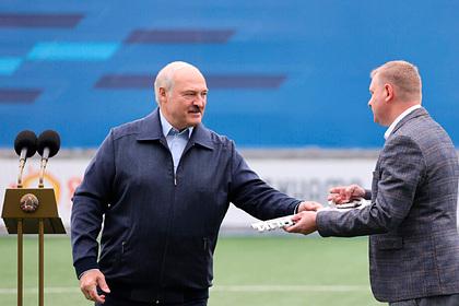 Лукашенко признался в стыде за белорусских футболистов