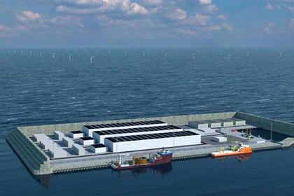 Дания построит посреди моря огромный «энергетический остров»