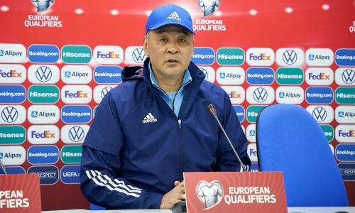 Талгат Байсуфинов ответил на вопросы перед Финляндией и обозначил цели сборной Казахстана