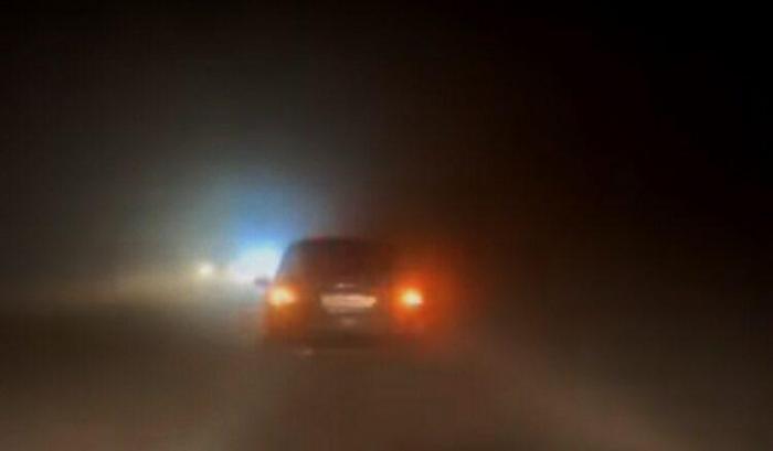 Пыльная буря накрыла Мангистау: водители жалуются на плохую видимость