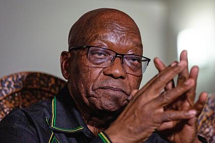 Осужденного экс-президента ЮАР освободили от наказания