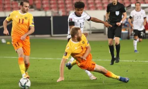 Сборная Армении с игроками «Кайрата» и «Астаны» в составе пропустила шесть голов от Германии